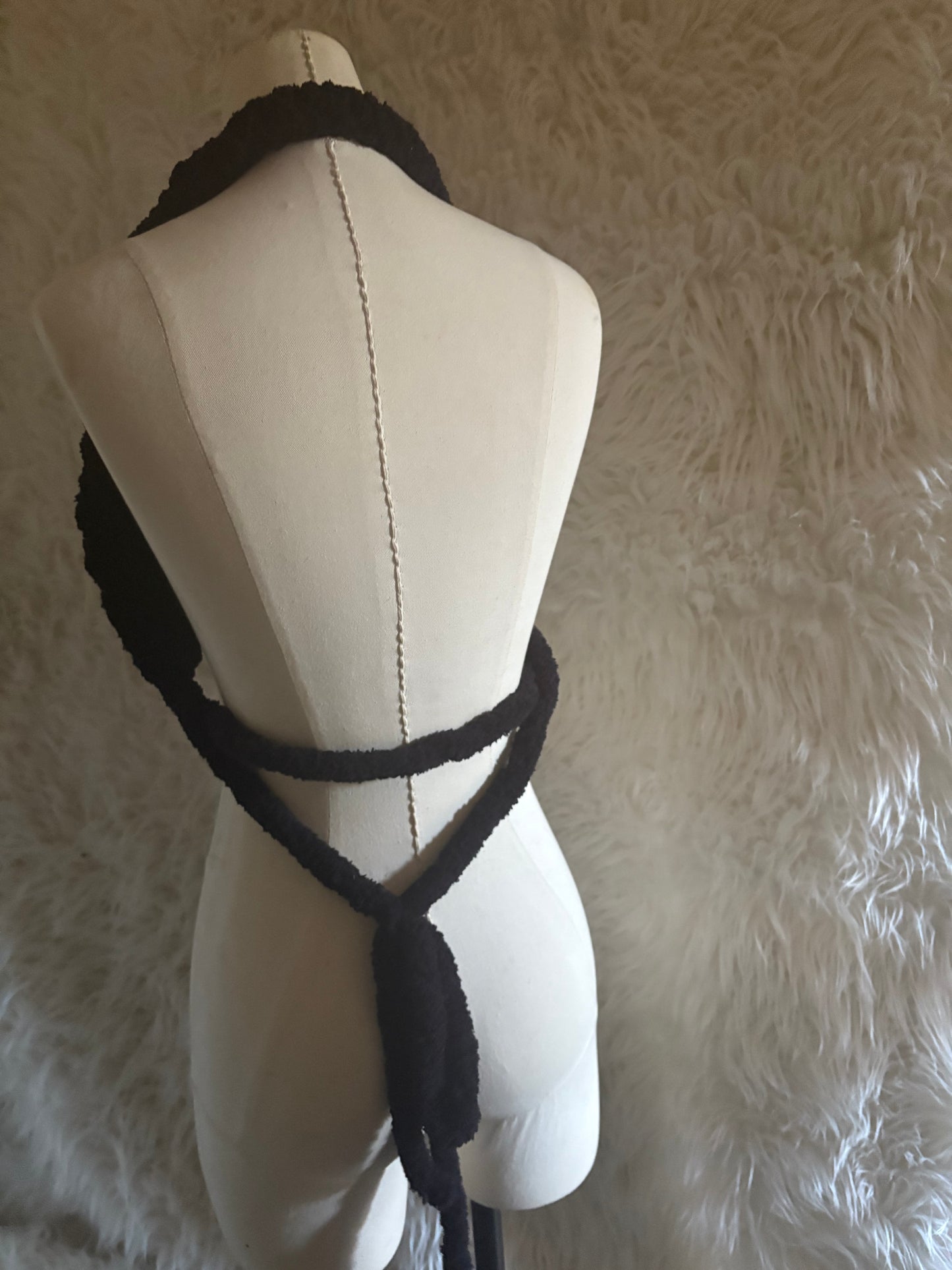 Hand Knitted Bikini Style Top