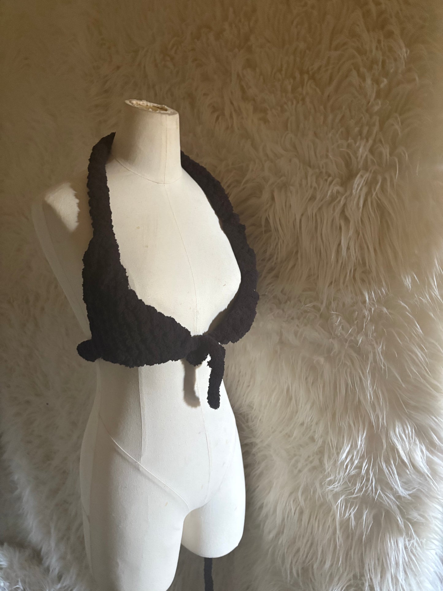 Hand Knitted Bikini Style Top