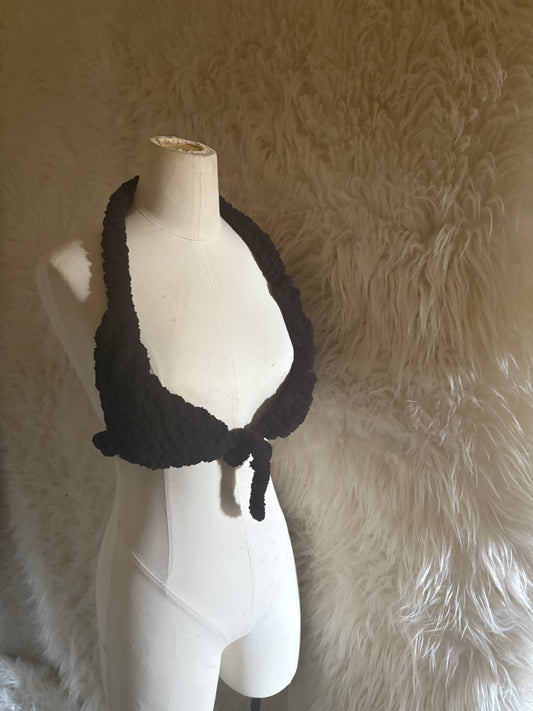 Hand Knitted Bikini Style Top